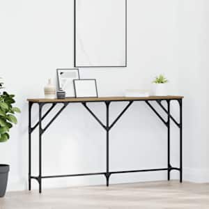 Konzolna miza artisan hrast 140 x 23 x 75 cm