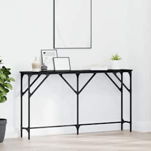 Konzolna miza Črni hrast 140 x 23 x 75 cm