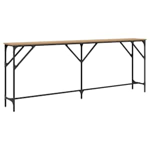 Konzolový stolek dub artisan 200 x 29 x 75 cm - obrázek 2