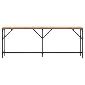 Konzolový stolek dub artisan 200 x 29 x 75 cm - obrázek 5