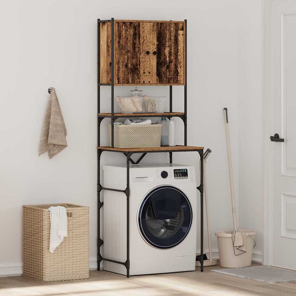 Kabinet na práčku Staré drevo 68x48.5x194 cm 871367