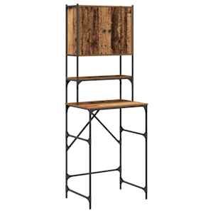 vidaXL Pesumasina kapp Vana puit 68 x 48,5 x 194 cm Tehispuit