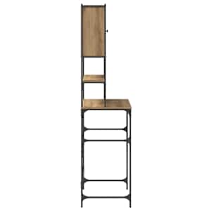 Skříň na pračku Artisanový dub 68 x 48,5 x 194 cm - obrázek 7