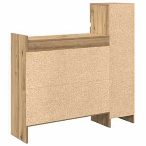 Skříň na obuv se zásuvkou Artisanový dub 100,5 x 28 x 100 cm - obrázek 8