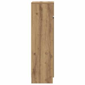 Skříň na obuv se zásuvkou Artisanový dub 100,5 x 28 x 100 cm - obrázek 7