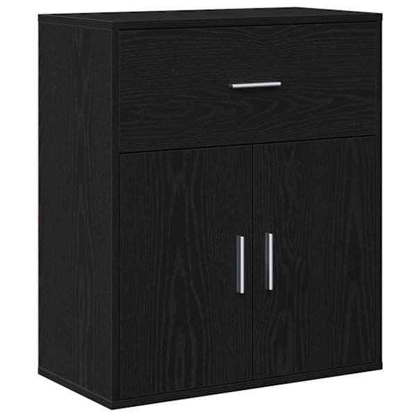 vidaXL K&otilde;ide Must tamm 60 x 31 x 70 cm Tehispuit