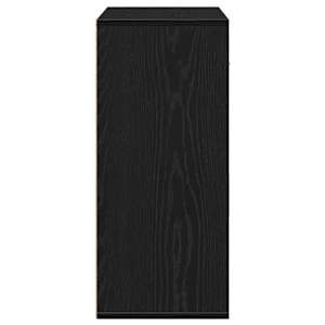 Servírovací skříň Černý dub 60 x 31 x 70 cm kompozitní dřevo - obrázek 7