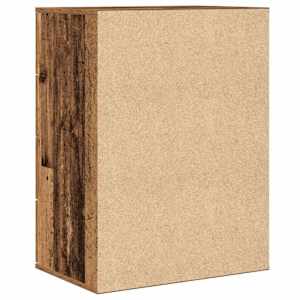 Servírovací skříň Staré dřevo 60 x 39 x 80 cm kompozitní dřevo - obrázek 8