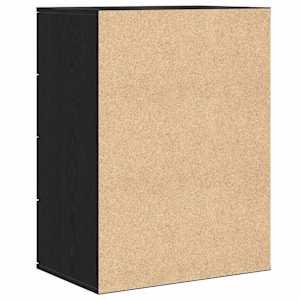 Servírovací skříň Černý dub 60 x 39 x 80 cm kompozitní dřevo - obrázek 8