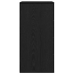 Servírovací skříň Černý dub 60 x 39 x 80 cm kompozitní dřevo - obrázek 7