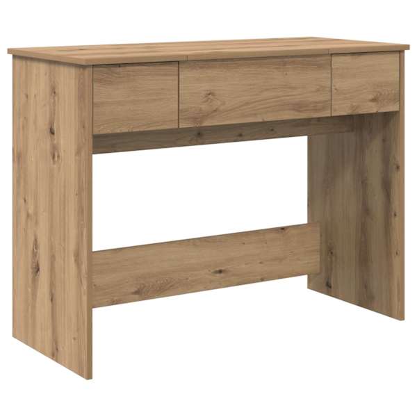 vidaXL Kosmeetikatabel K&auml;sit&ouml;&ouml;puu 100 x 45 x 76 cm