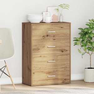 Servírovací skříň se zásuvkou Artisanový dub 60 x 31 x 84 cm - obrázek 4