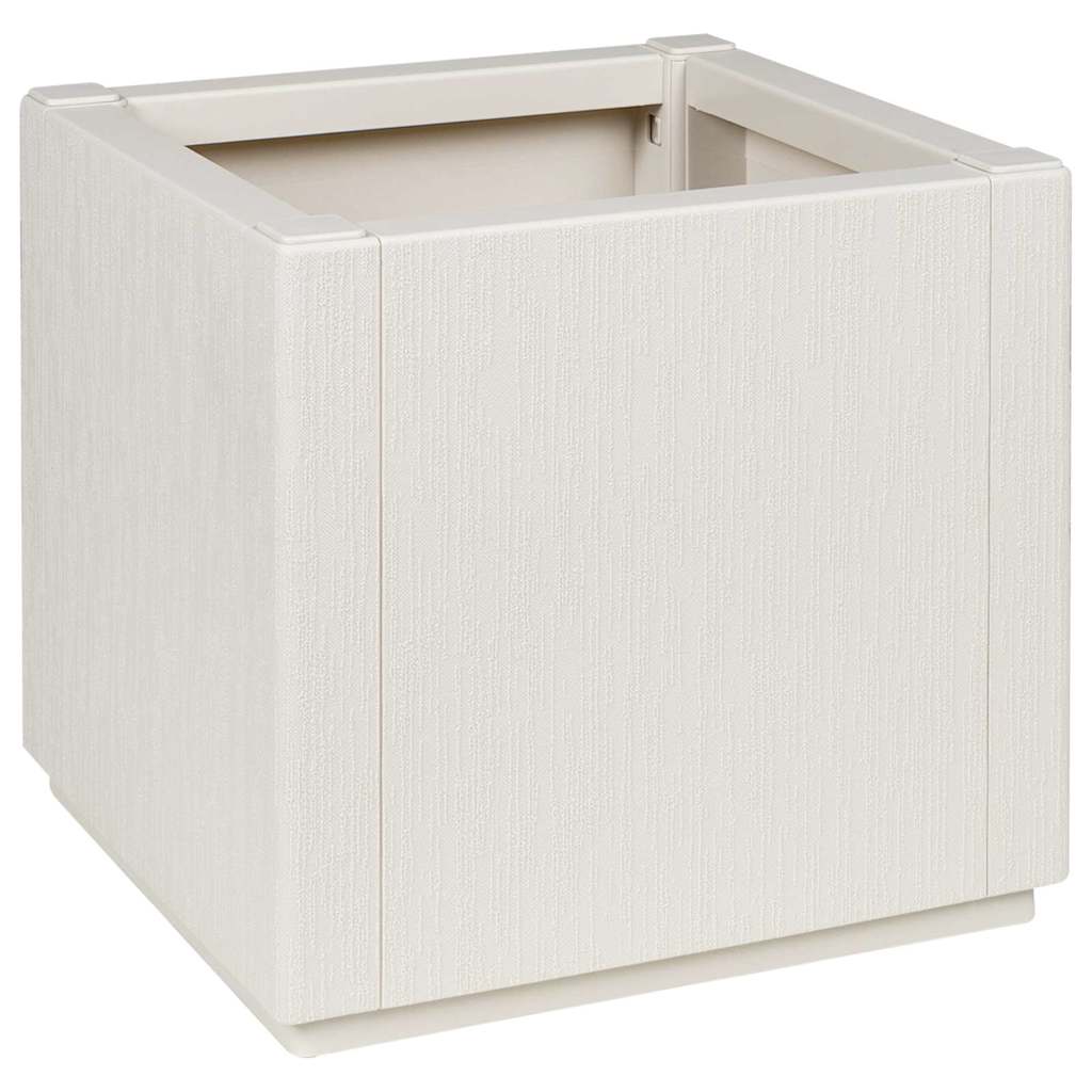 Haveplantekasse Hvid 36x36x35 cm PP