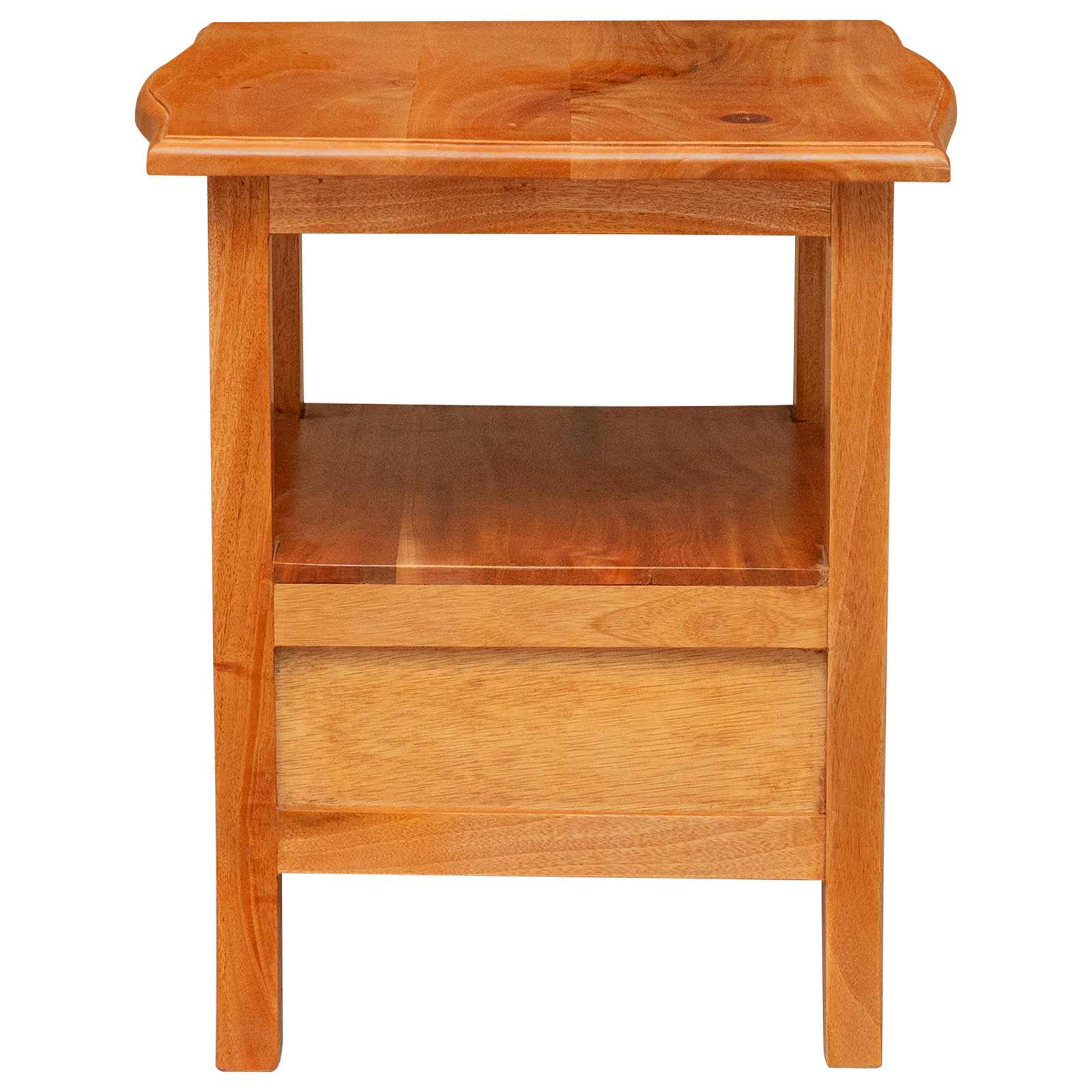 Nachtkastje Naturel 40 x 40 x 45,5 cm Massief Mahoniehout image 6