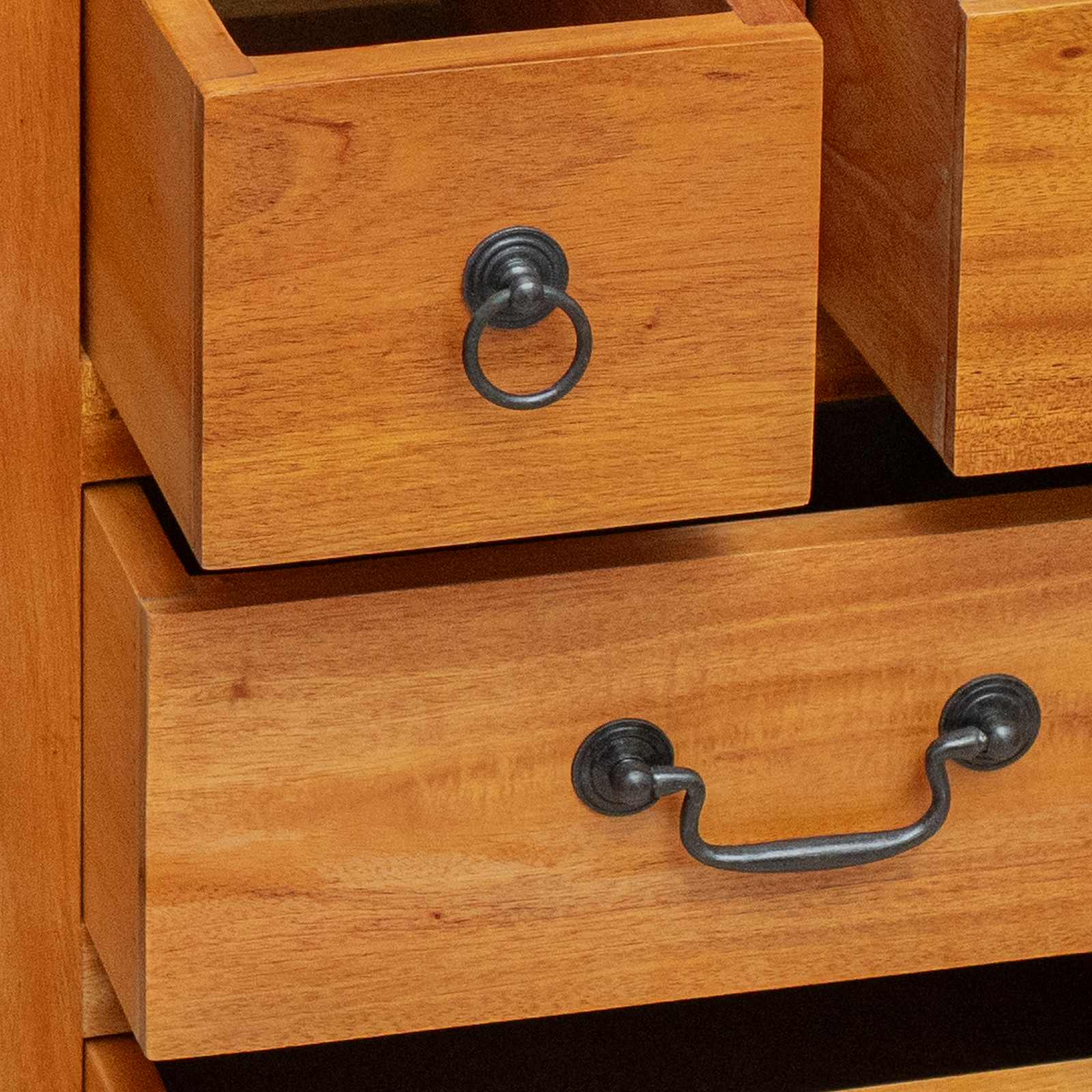 Ladekast Naturel 45 x 35 x 100,5 cm Massief Mahoniehout image 10