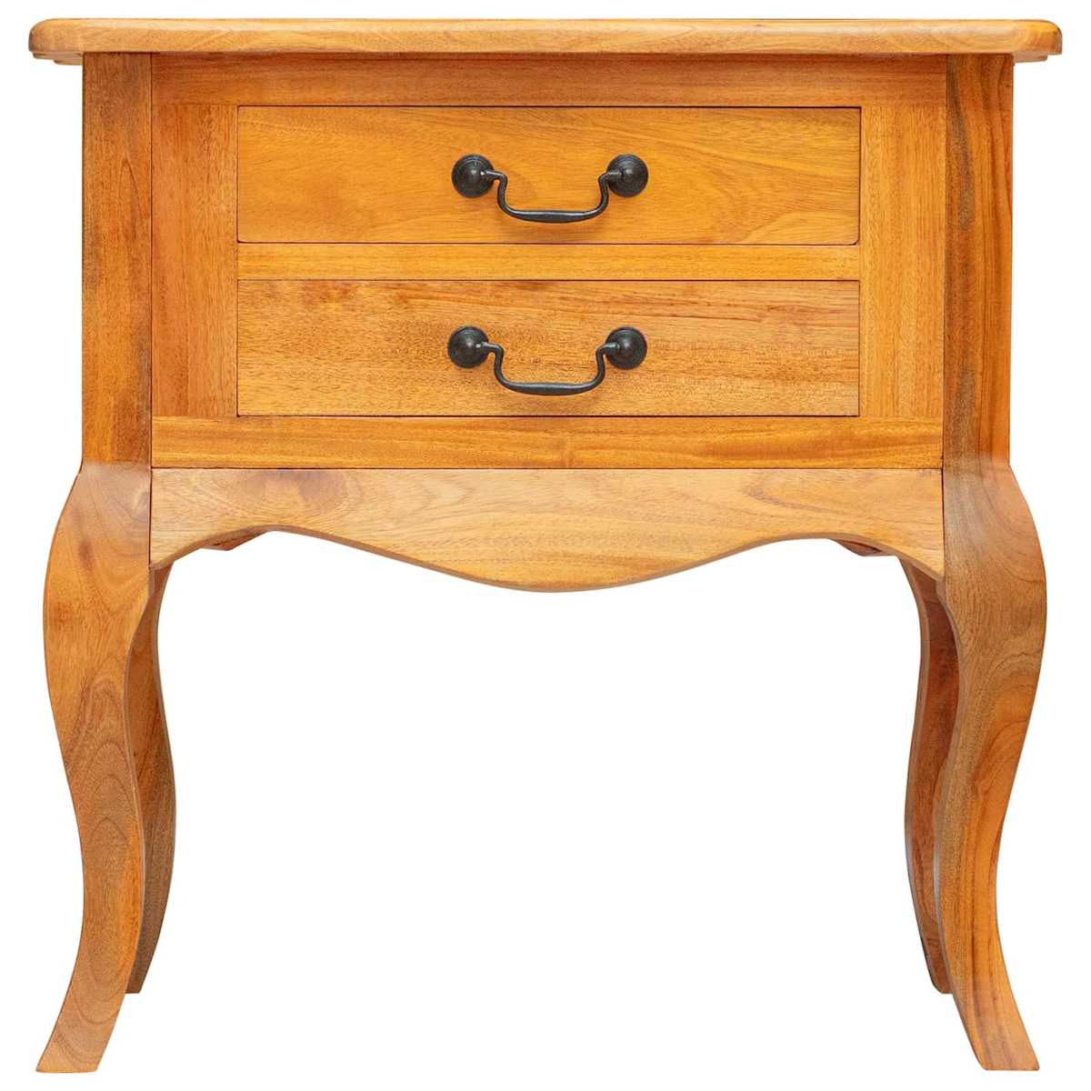 Sidebord Naturfarvet 60,5 x 30 x 61 cm Massiv Mahogni - Billede 5