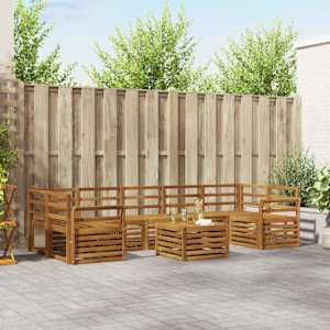 Sedežne garniture Naravna Masiven les akacije