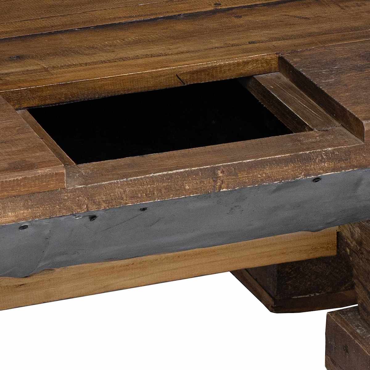 Sofabord Naturfarvet 90 x 50 x 35 cm træ - Billede 10