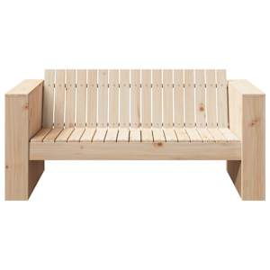 Zahradní sofa Přírodní 134 x 60 x 62 cm Masivní borové dřevo - obrázek 4