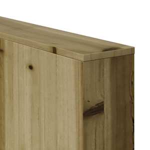 Zahradní sofa Hnědá 185,5 x 60 x 62 cm Masivní borové dřevo - obrázek 8