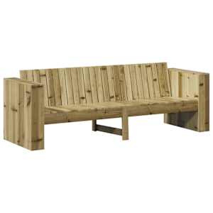 Zahradní sofa Hnědá 185,5 x 60 x 62 cm Masivní borové dřevo - obrázek 2
