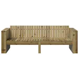 Zahradní sofa Hnědá 185,5 x 60 x 62 cm Masivní borové dřevo - obrázek 4