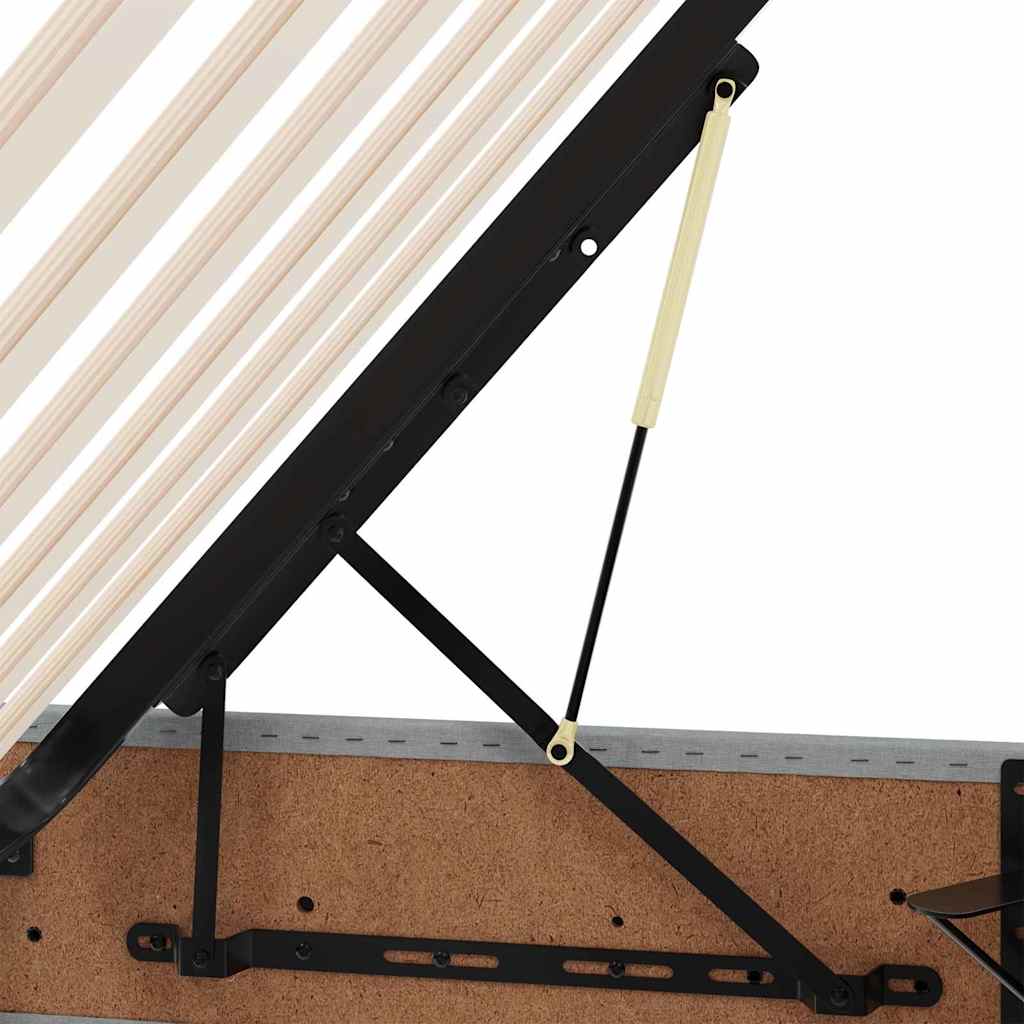 Laos voodi peaga ladustamisega Helehall 120 x 200 cm kangas 11 Kõik vajalik sinu aeda ja koju! Laos voodi peaga ladustamisega Helehall 120 x 200 cm kangas - Image 11