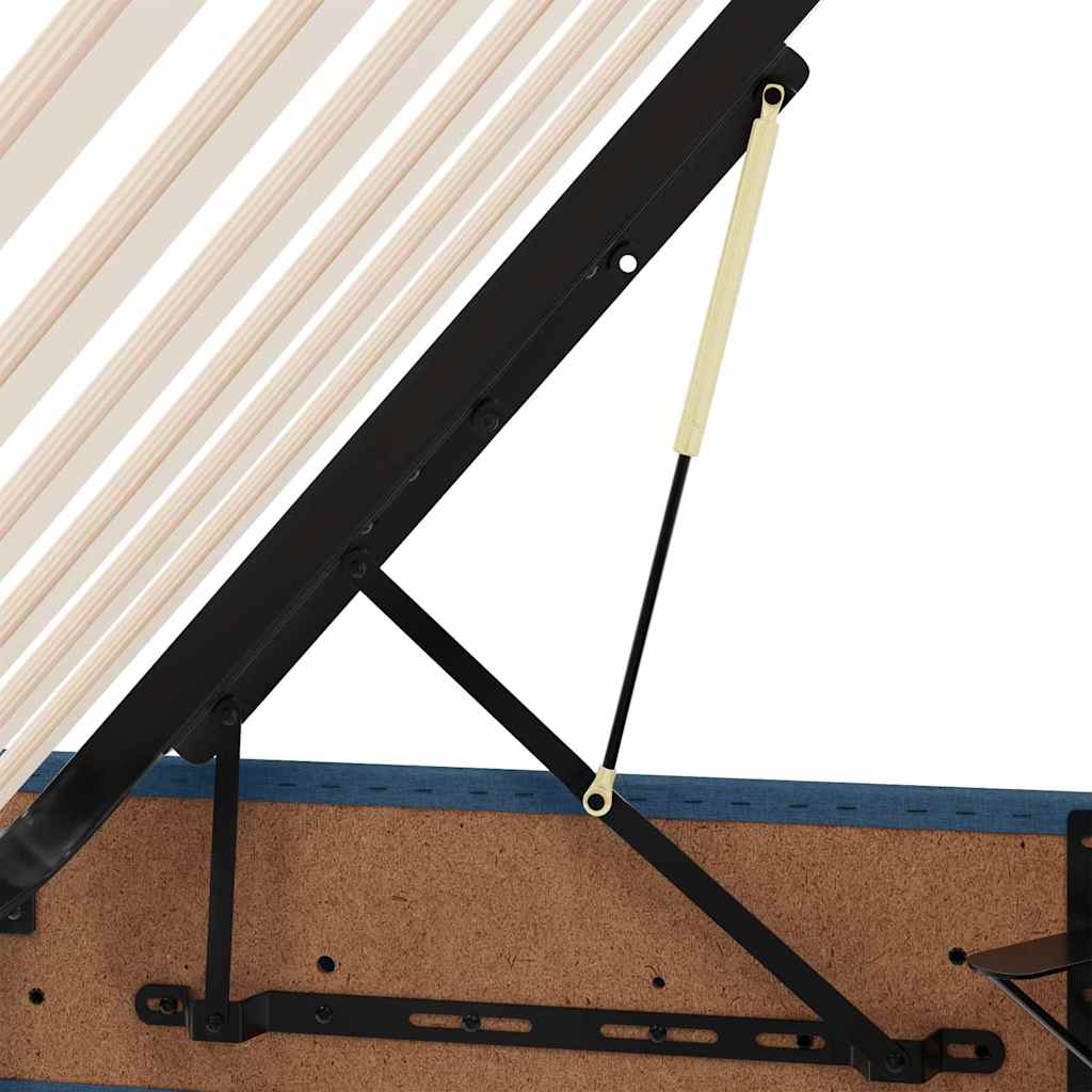 Laos voodi peaga ladustamisega Sinine 140 x 190 cm kangas 11 Kõik vajalik sinu aeda ja koju! Laos voodi peaga ladustamisega Sinine 140 x 190 cm kangas - Image 11