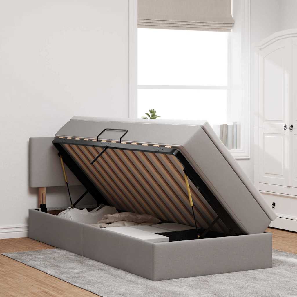 Postelja z dodatnim prostorom za shranjevanje in vzmetnico - slika 4