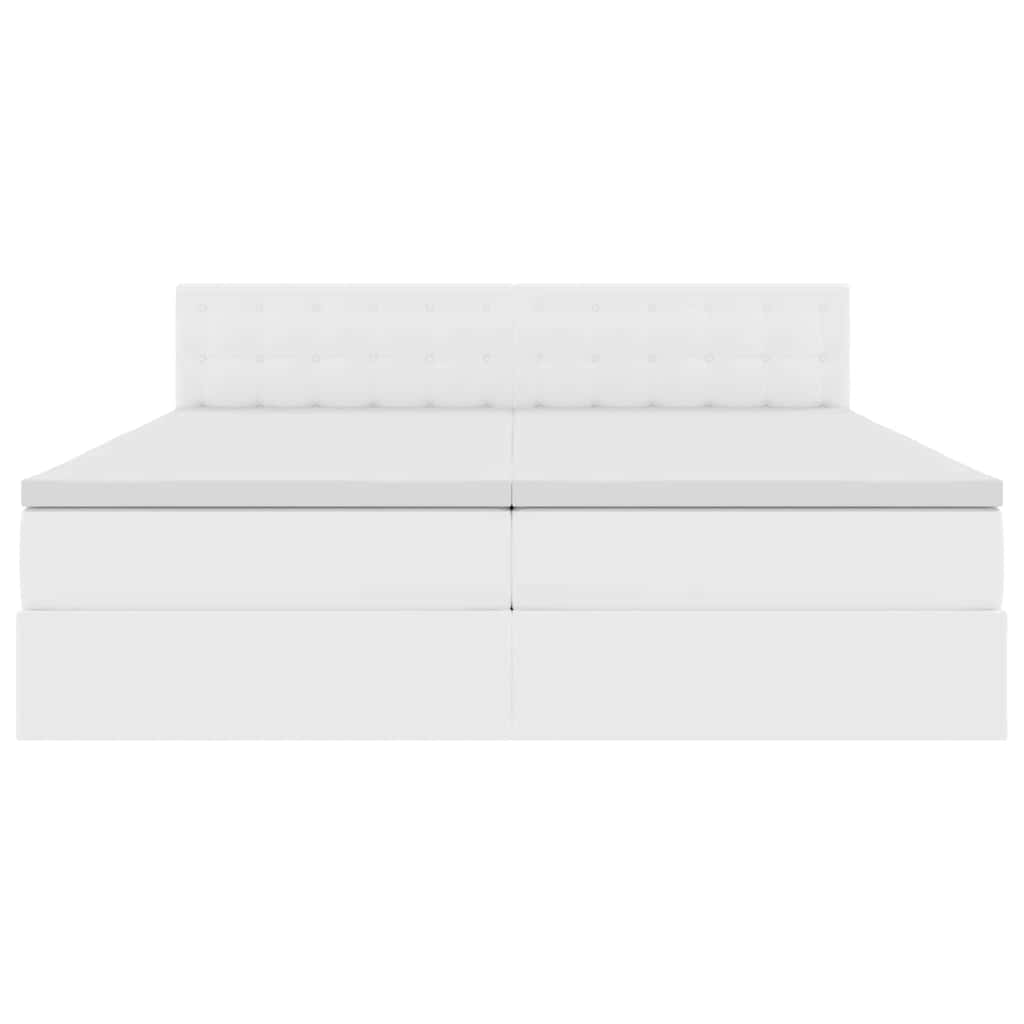 Laos voodi madratsiga peaga PUHAS VALGE 180 x 200 cm Kunstnahk 10 Kõik vajalik sinu aeda ja koju! Laos voodi madratsiga peaga PUHAS VALGE 180 x 200 cm Kunstnahk - Image 10