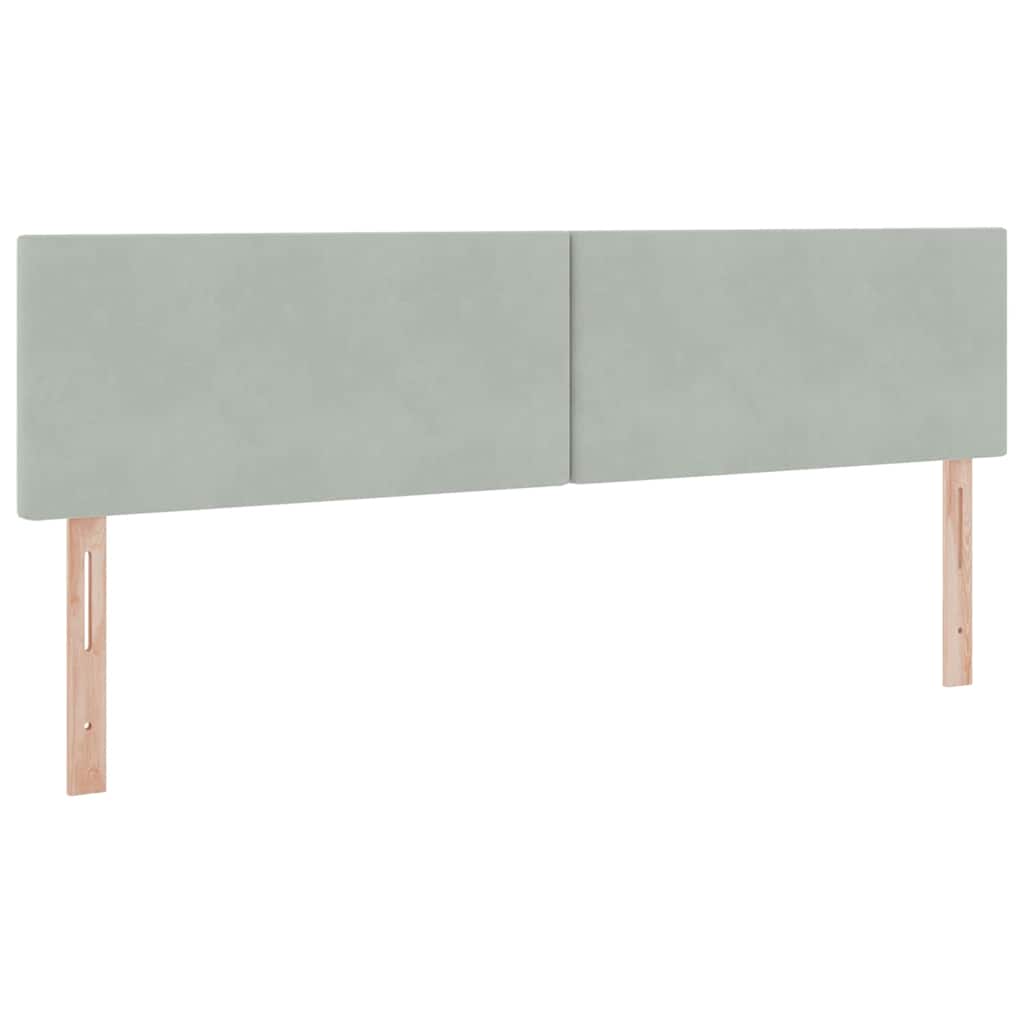 Postel s úložným prostorem s matrací Světle šedá 100 x 200 cm - obrázek 9