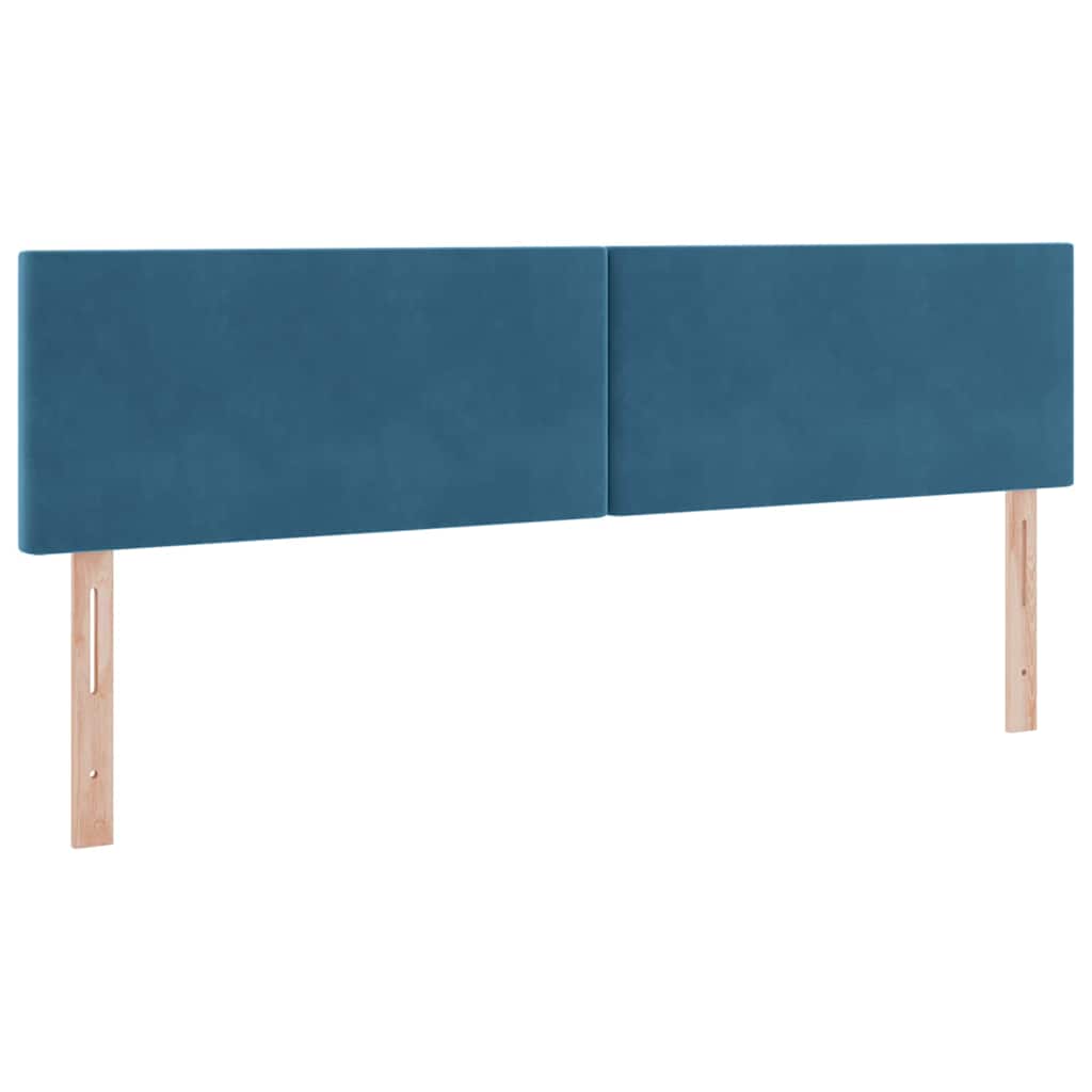 Postel s úložným prostorem s matrací Tmavě modrá 100 x 200 cm - obrázek 9