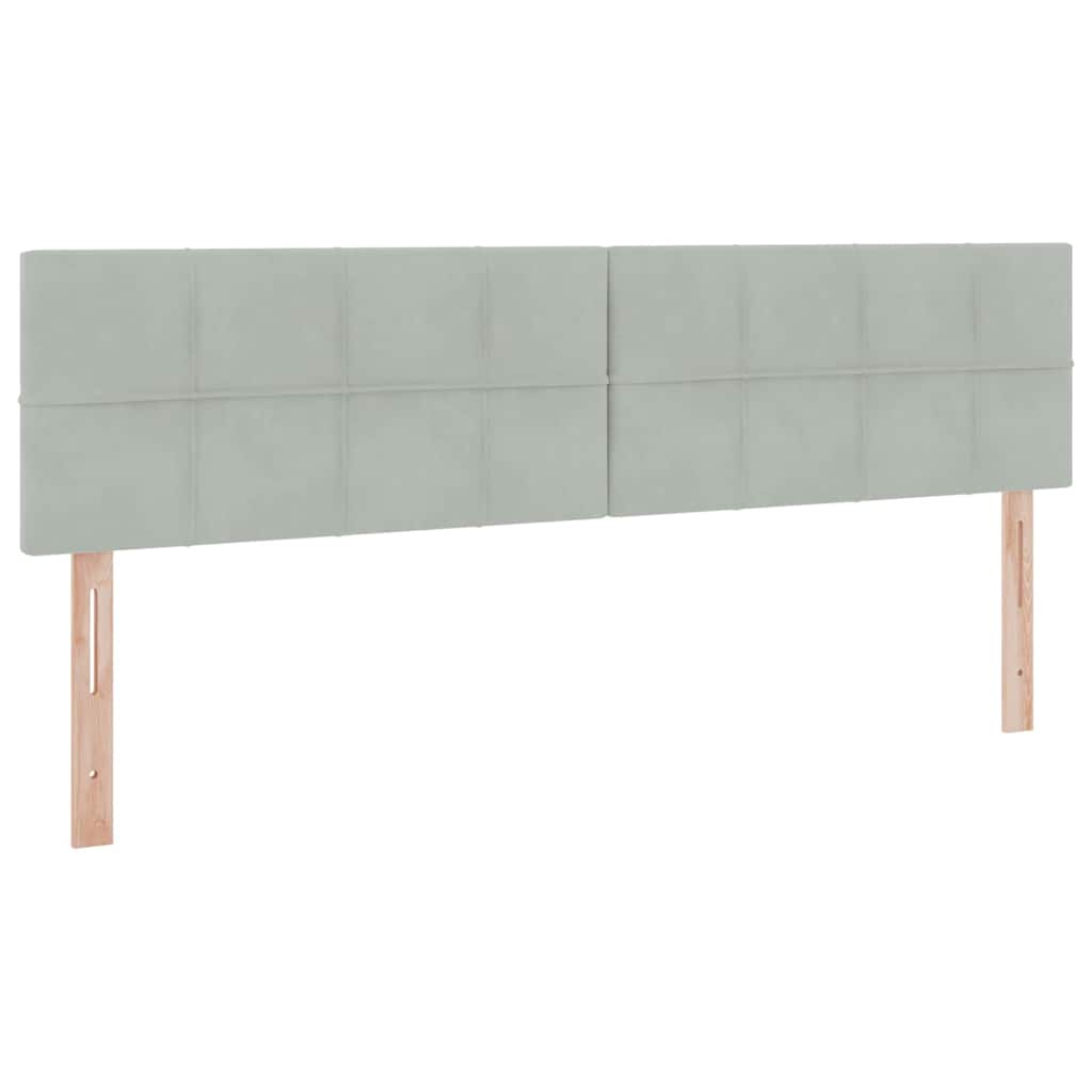 Postel s úložným prostorem s matrací Světle šedá 100 x 200 cm - obrázek 9