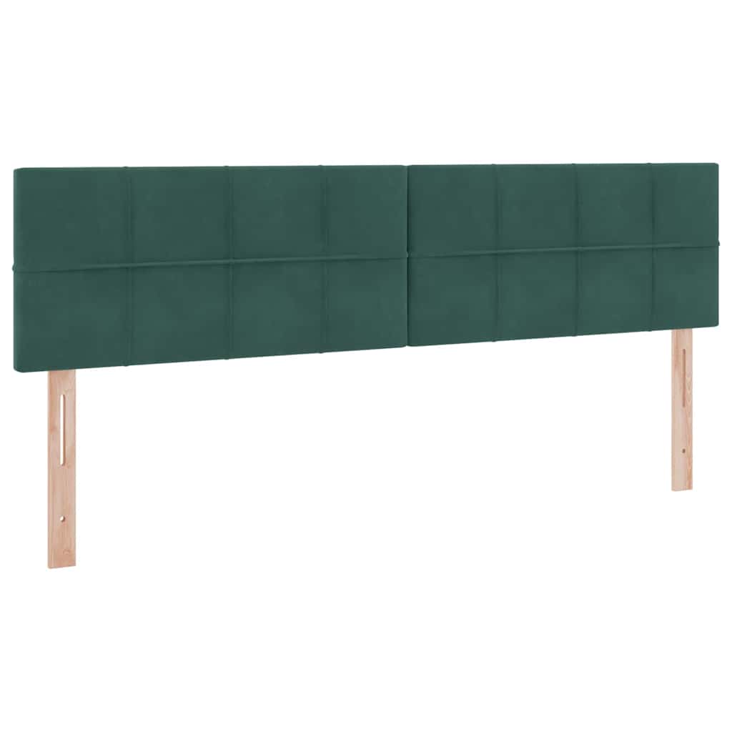 Postel s úložným prostorem s matrací Tmavě zelená 100 x 200 cm - obrázek 9