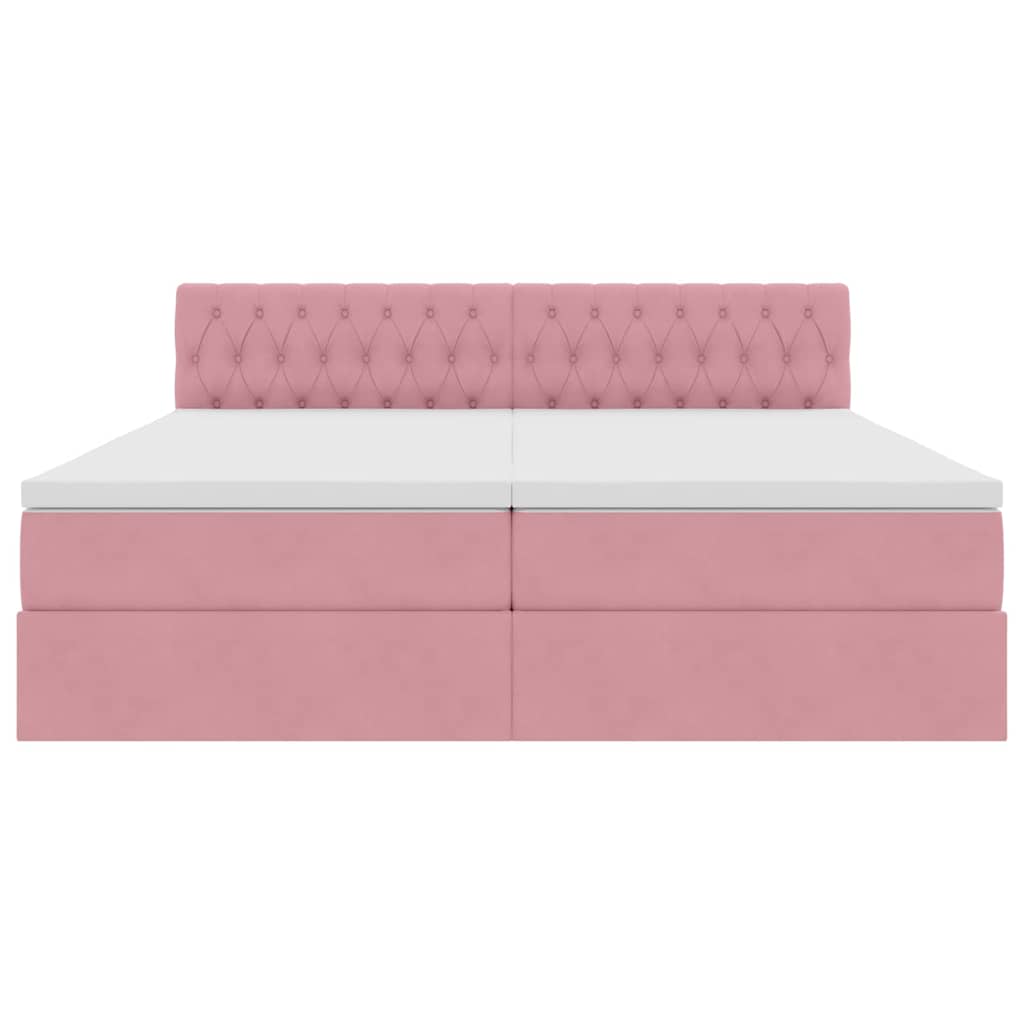 Postelja s shranjevanjem z vzmetnico Roza 100 x 200 cm - slika 10