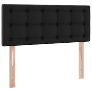 Postel s úložným prostorem a LED osvětlením Černá 120 x 200 cm - obrázek 10