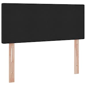 LED postel s úložným prostorem a matrací Černá 120 x 200 cm - obrázek 10