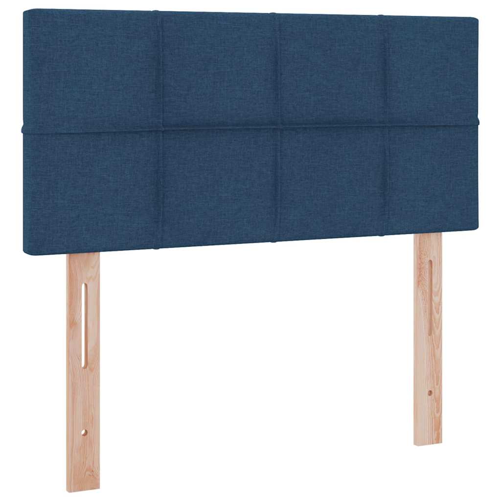 Postel s úložným prostorem a LED osvětlením Modrá 90 x 190 cm - obrázek 10