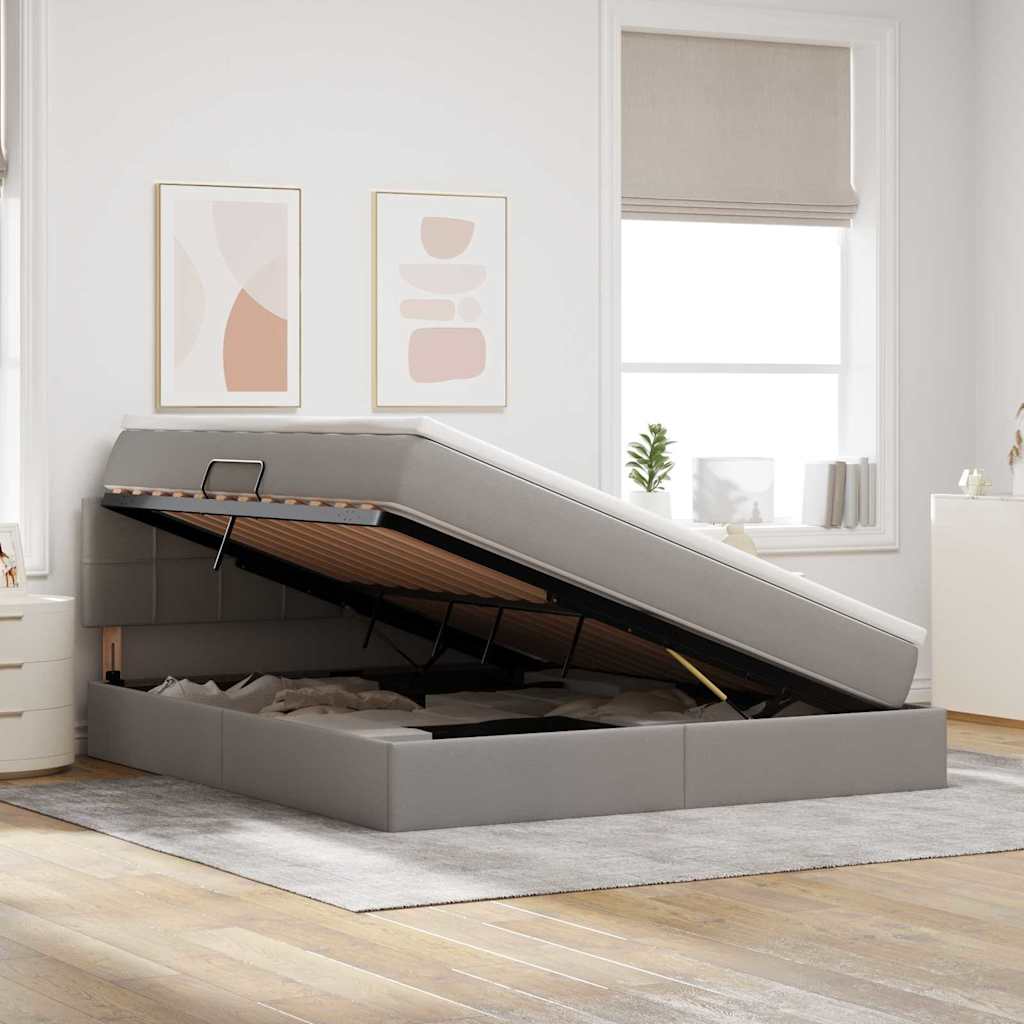 Postelja z dodatnim prostorom za shranjevanje in LED osvetlitvijo - slika 4