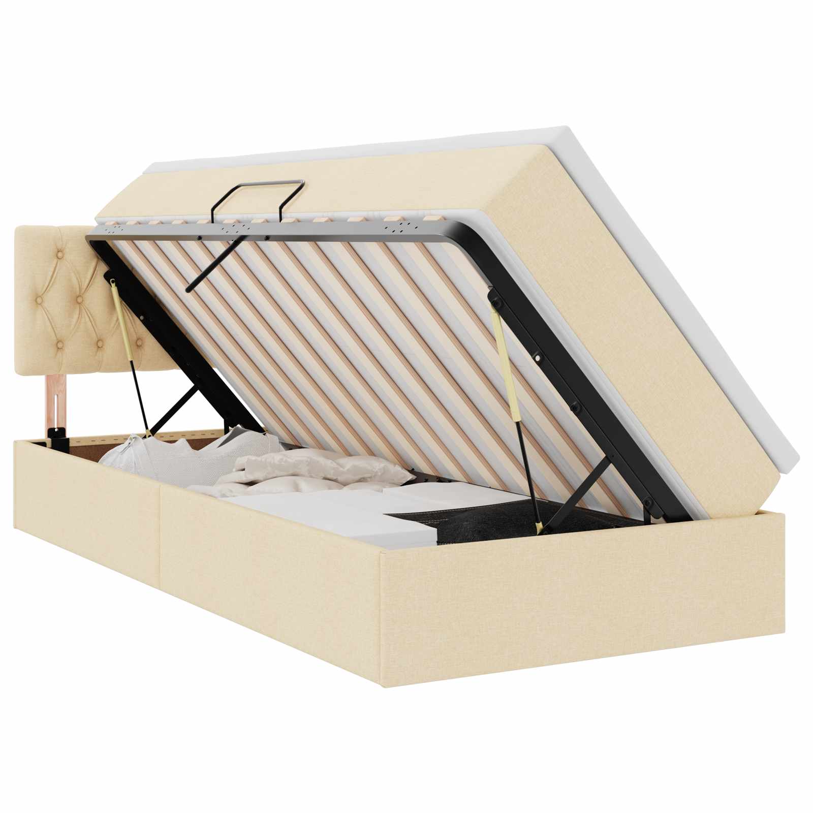 Postelja z dodatnim prostorom za shranjevanje in LED osvetlitvijo - slika 2