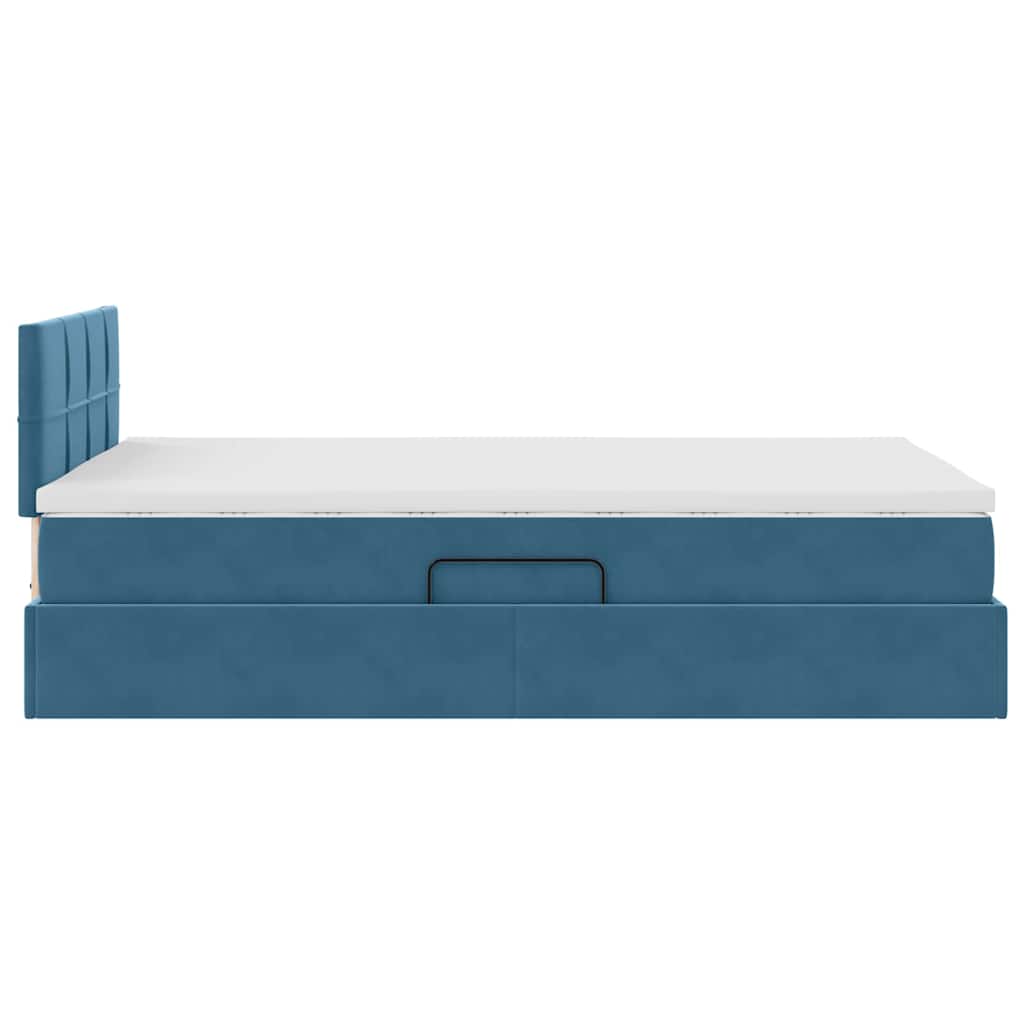 LED-valgusega hoiuvoodi madratsiga Sinine 120 x 190 cm Samet 11 Kõik vajalik sinu aeda ja koju! LED-valgusega hoiuvoodi madratsiga Sinine 120 x 190 cm Samet - Image 11
