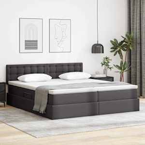 Postelja z dodatnim prostorom za shranjevanje in LED osvetlitvijo