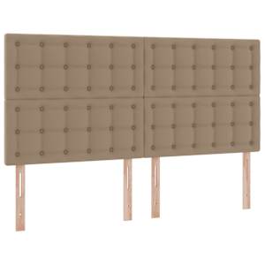 Postel s úložným prostorem Cappuccino 160 x 200 cm Umělá kůže - obrázek 9