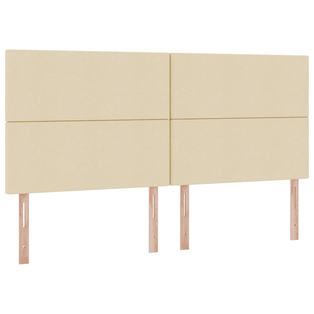 Postel s úložným prostorem a matrací Krémová 200 x 200 cm - obrázek 9