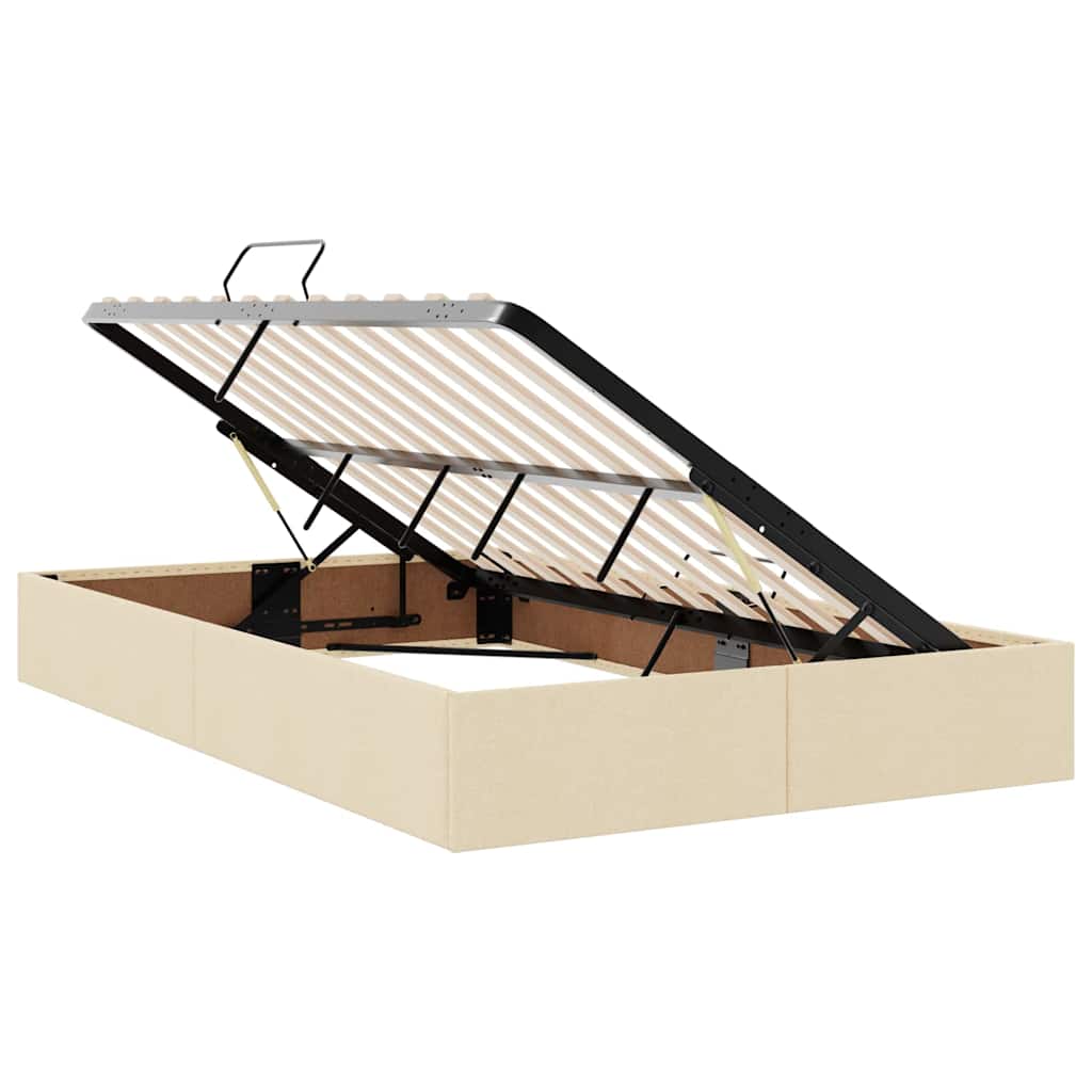 Voodi hoiukohaga ja madratsiga Kreem 120 x 200 cm Polüester 6 Kõik vajalik sinu aeda ja koju! Voodi hoiukohaga ja madratsiga Kreem 120 x 200 cm Polüester - Image 6