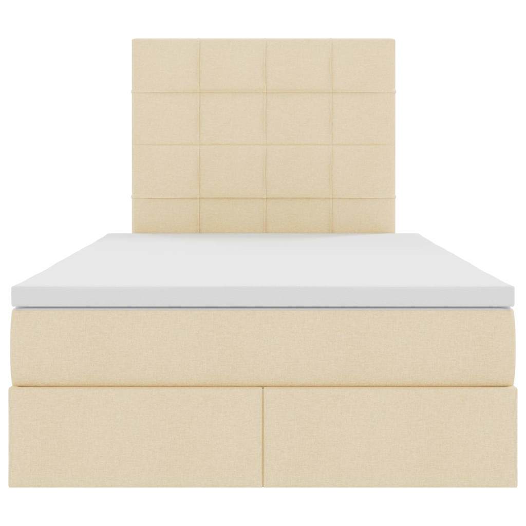 Voodi hoiukohaga ja madratsiga Kreem 120 x 200 cm Polüester 7 Kõik vajalik sinu aeda ja koju! Voodi hoiukohaga ja madratsiga Kreem 120 x 200 cm Polüester - Image 7
