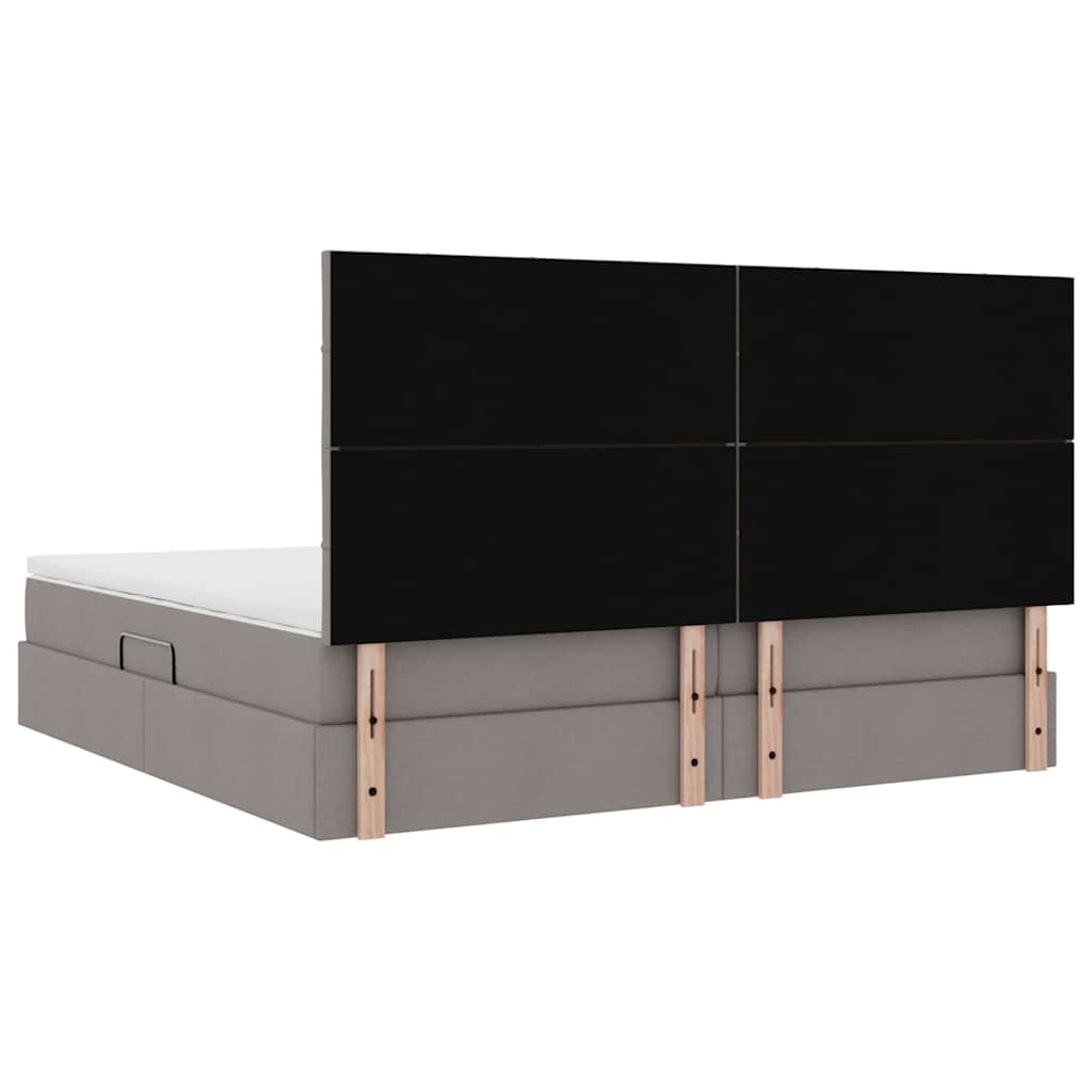 Laos voodi madratsiga Pruunikashall 200 x 200 cm Kunstnahk 11 Kõik vajalik sinu aeda ja koju! Laos voodi madratsiga Pruunikashall 200 x 200 cm Kunstnahk - Image 11