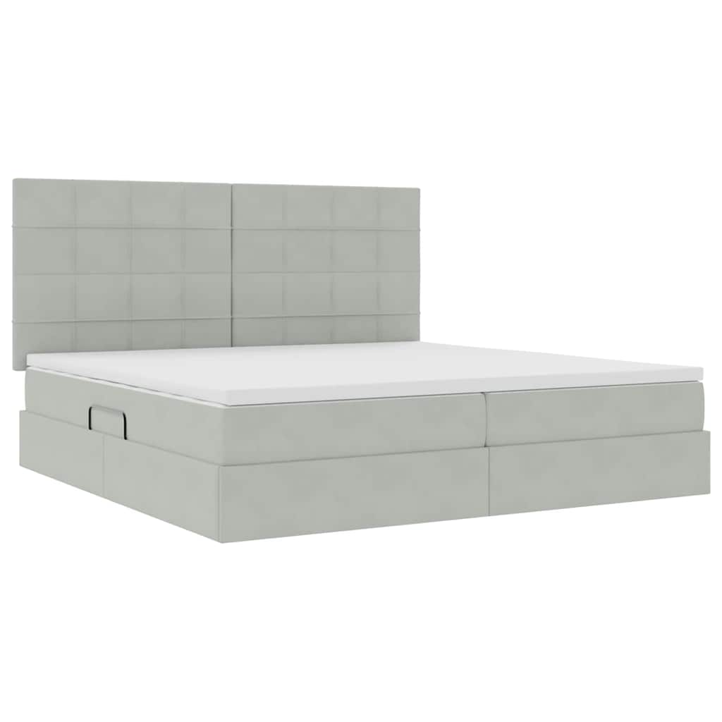 Postelja z dodatnim prostorom za shranjevanje in vzmetnico - slika 5