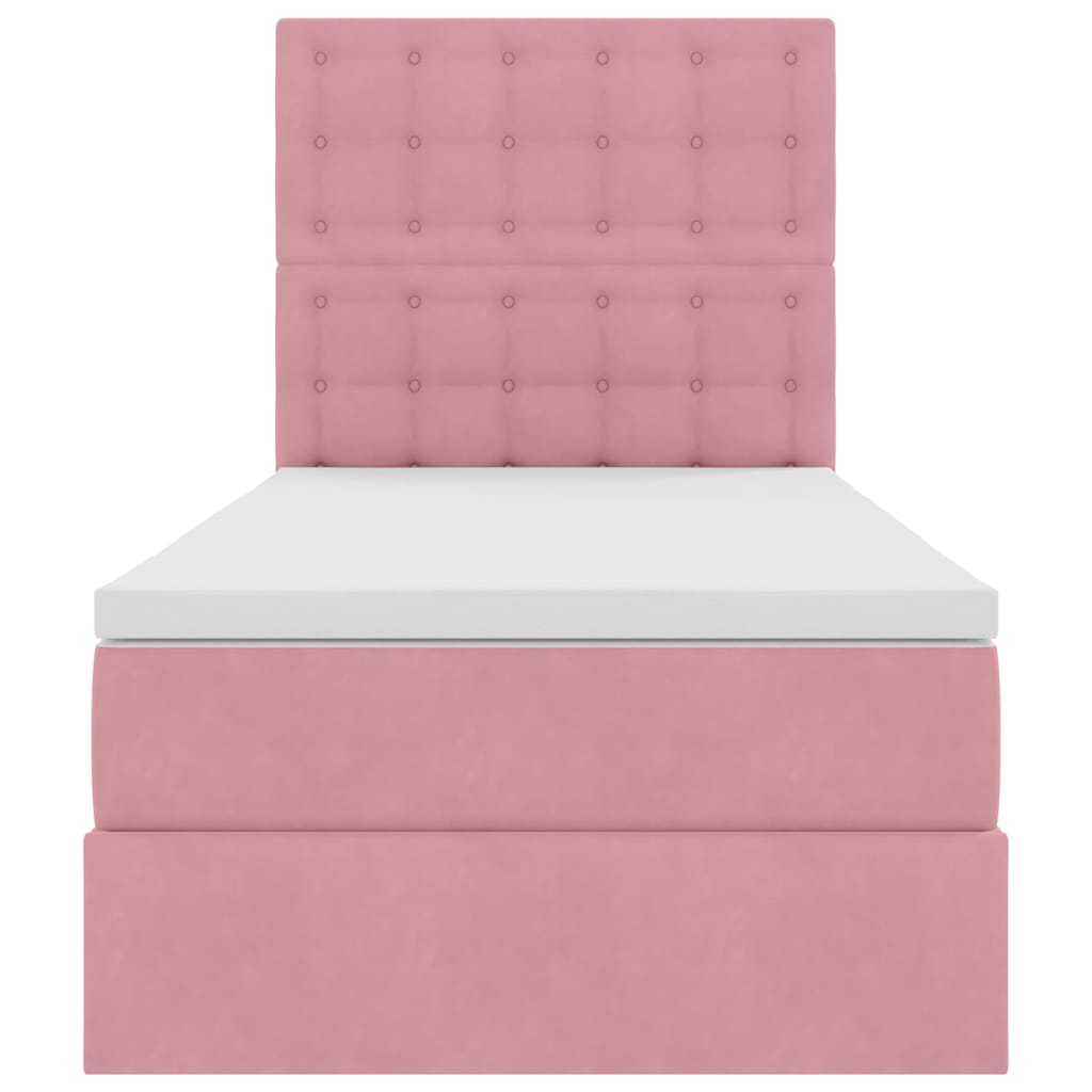 Postelja z dodatnim prostorom za shranjevanje in vzmetnico Roza - slika 7