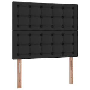 Postel s úložným prostorem a LED osvětlením Černá 120 x 200 cm - obrázek 10